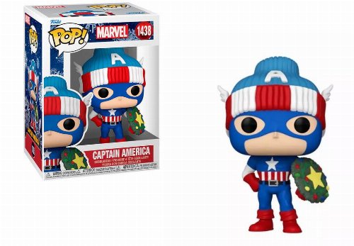 Figure Funko POP! Marvel: Holiday - Captain
America #1438