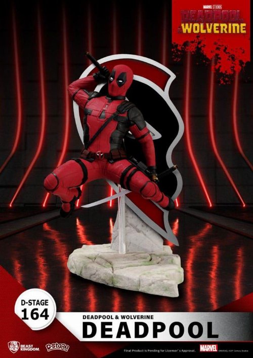 Marvel: Deadpool & Wolverine D-Stage -
Deadpool Statue Figure (16cm)