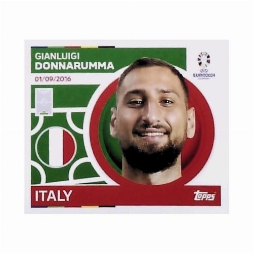 Topps - UEFA Germany Euro 2024 Αυτοκόλλητο - ITA 4.
Gianluigi Donnarumma (Italy)