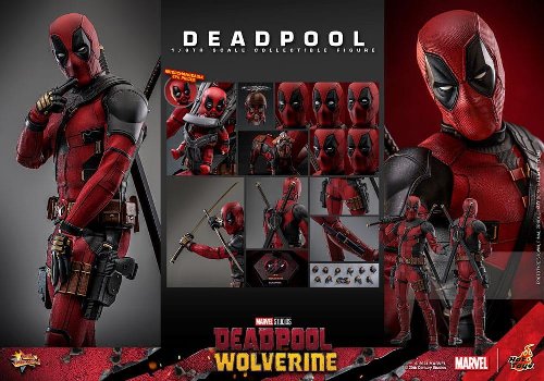 Deadpool & Wolverine: Hot Toys Masterpiece -
Deadpool 1/6 Action Figure (31cm)