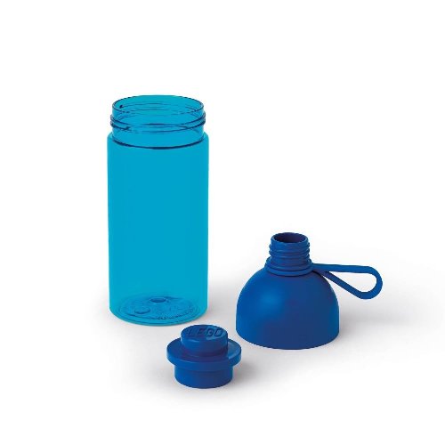 LEGO - Blue Transparent Water Bottle
(500ml)