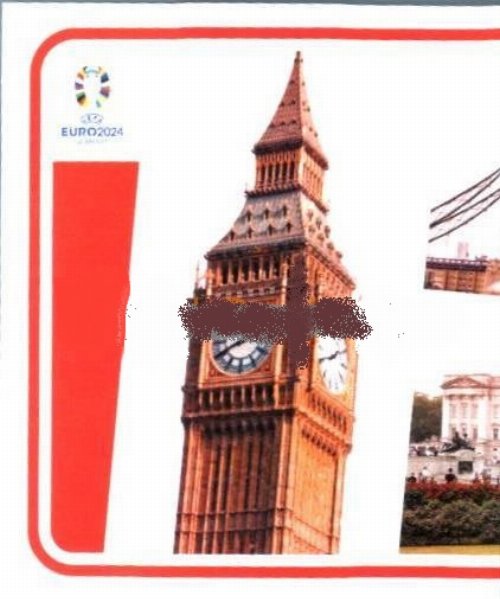 Topps - UEFA Germany Euro 2024 Sticker - ENG P1.
Landmark 1/2