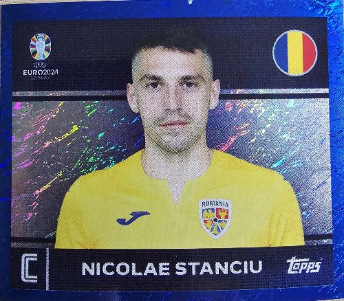 Topps - UEFA Germany Euro 2024 Sticker - ROM 2.
Nicolae Stanciu (Romania) - Blue Parallel Foil