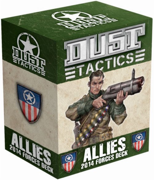 Dust Tactics - Tactics Cards (Allies)