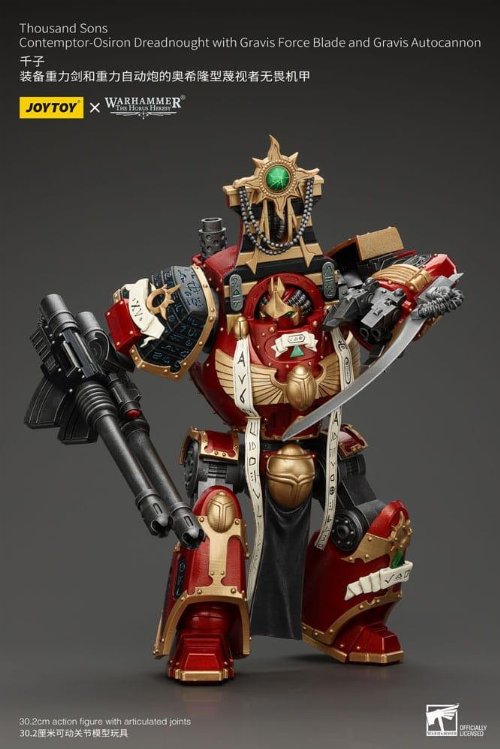 Warhammer The Horus Heresy - Thousand Sons
Contemptor-Osiron Dreadnought with Gravis Force Blade And Gravis
Autocannon 1/18 Φιγούρα Δράσης (30cm)