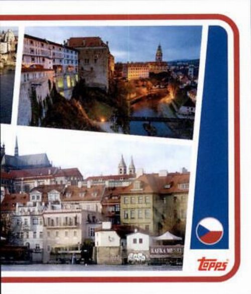 Topps - UEFA Germany Euro 2024 Αυτοκόλλητο - CZE P2.
Landmark 2/2