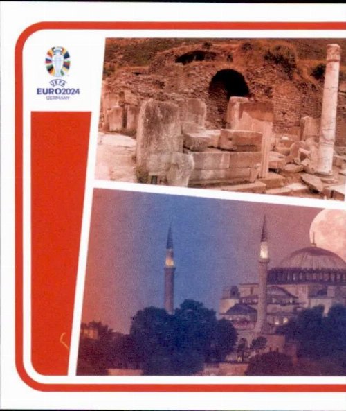 Topps - UEFA Germany Euro 2024 Sticker - TUR P1.
Landmark 1/2