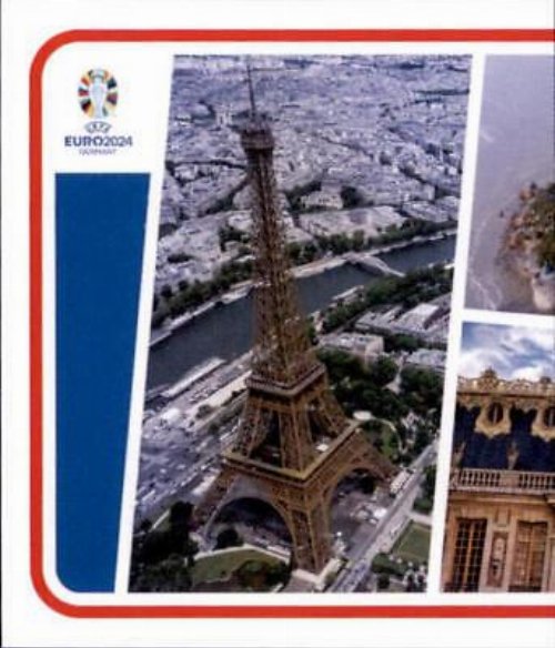 Topps - UEFA Germany Euro 2024 Sticker - FRA P1.
Landmark 1/2