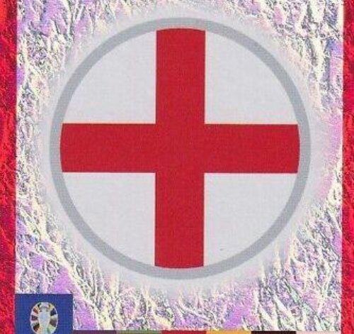 Topps - UEFA Germany Euro 2024 Αυτοκόλλητο - ENG 1.
Logo (England) - Holo Foil