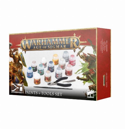 Warhammer Age of Sigmar - Paints + Tools
Set