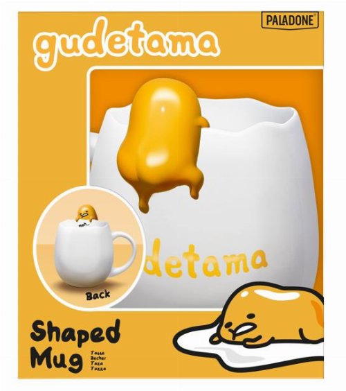 Gudetama - Shaped Κεραμική Κούπα (500ml)