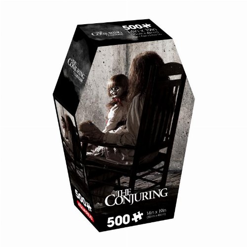 Puzzle 500 pieces - The Conjuring:
Coffin