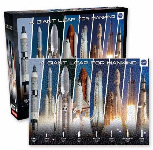 Puzzle 1000 pieces - NASA: Rocket
Grid