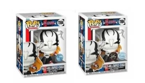 Figures Funko POP! Bundle of 2: Bleach -
Fully-Hollowfied Ichigo #1104 & Chase
(Exclusive)