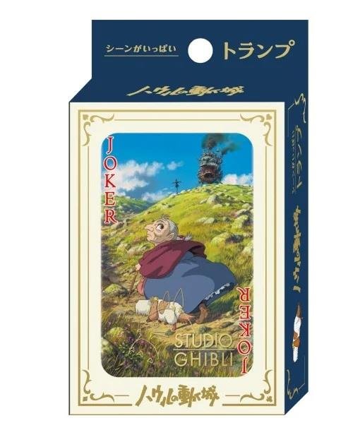 Studio Ghibli - Howl's Moving Castle Playing
Cards