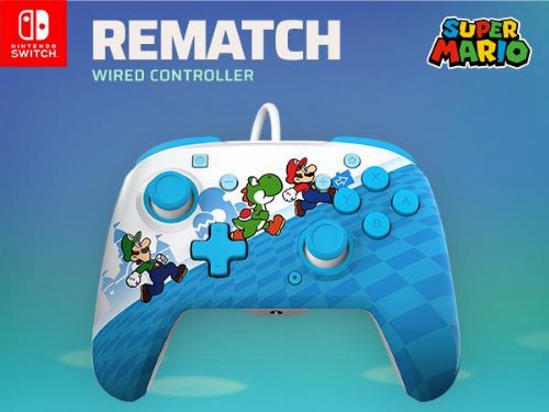 Nintendo Switch - Mario Escape Remach Official Wireled
Controller