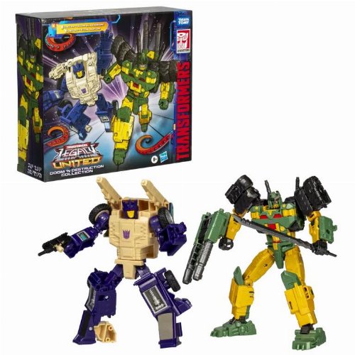 Transformers: Deluxe Series - Domm &
Destruction 2-Pack Action Figures (12cm)