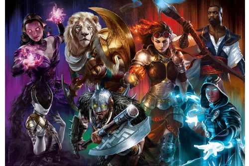 Puzzle 500 pieces - Magic the Gathering:
Planeswalkers Visual 1