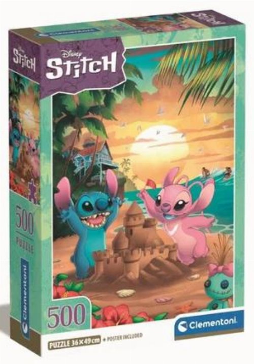 Παζλ 500 κομμάτια - Disney: Stitch &
Angel