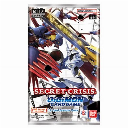 Digimon Card Game - BT17 Secret Crisis
Booster