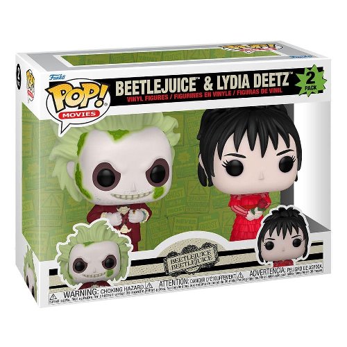 Figures Funko POP! Beetlejuice 2 - Beetlejuice
& Lydia Deetz 2-Pack