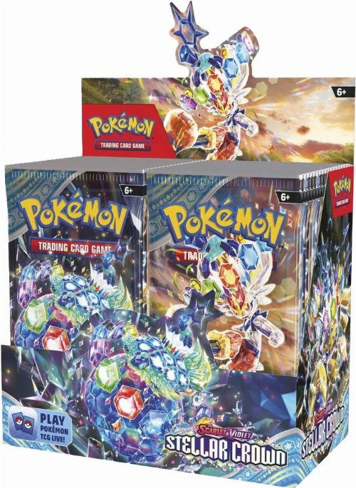 Pokemon TCG Scarlet & Violet Stellar Crown -
Booster Box