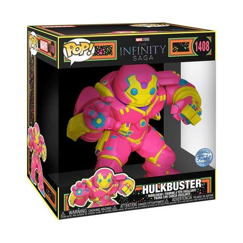 Φιγούρα Funko POP! Marvel: Infinity Saga - Hulkbuster
(Black Light) #1408 Jumbosized (Exclusive)