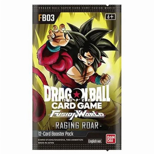 Dragon Ball Super Card Game - FB03 Fusion World:
Raging Roar Booster