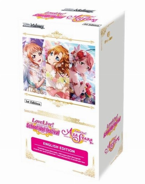 Weiss / Schwarz - Love Live! School Idol Festival
Series 10th Anniversary Booster Display (6 packs)