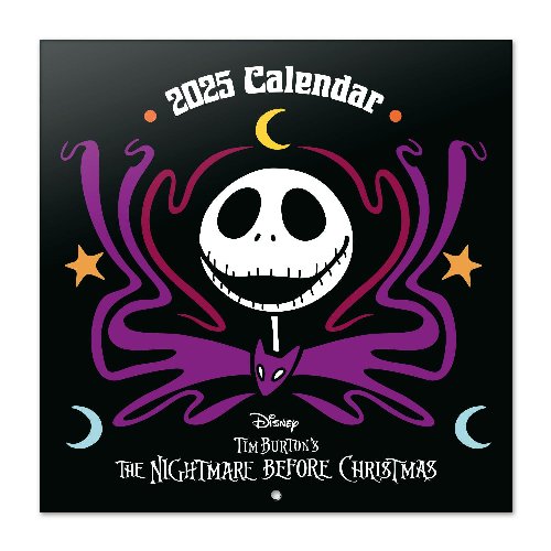 Disney: Nightmare Before Christmas - 2025 Ημερολόγιο
Τοίχου