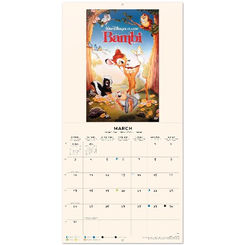 Disney - Classics 2025 Wall
Calendar