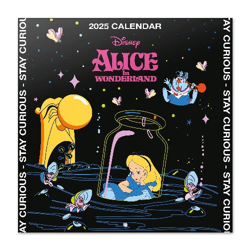 Disney: Alice in Wonderland - 2025 Wall
Calendar