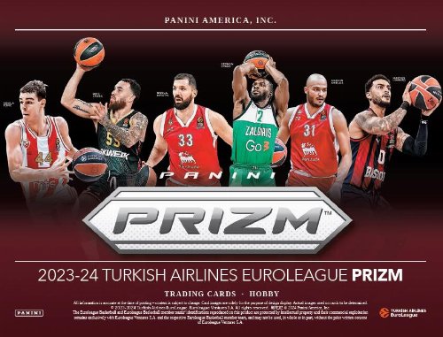 Panini - 2023-24 Prizm Turkish Airlines
Euroleague Basketball Hobby Box (10 Packs)