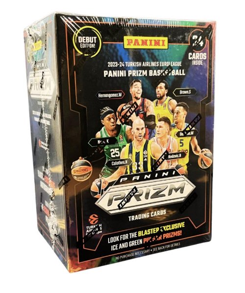 Panini - 2023-24 Prizm Turkish Airlines
Euroleague Basketball Blaster Box (6 Packs)