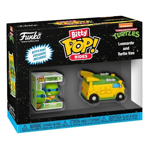 Funko Bitty POP! Rides: Teenage Mutant Ninja Turtles -
Leonardo and Turtle Van Φιγούρα