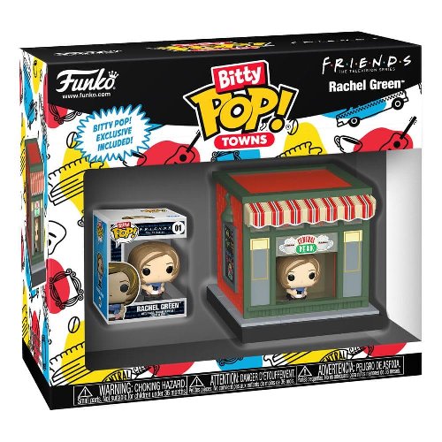 Funko Bitty POP! Town: Friends - Rachel Green
and Central Perk Figure