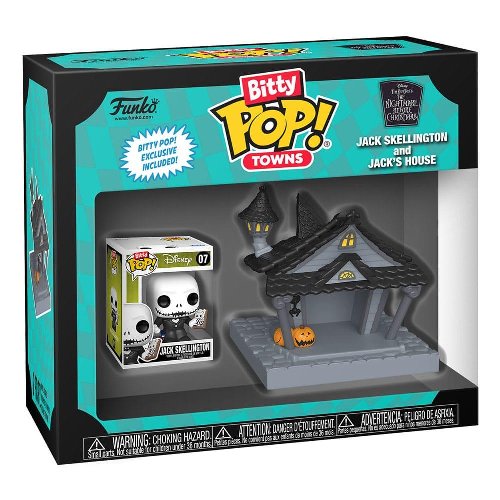 Funko Bitty POP! Town: Disney Nightmare Before
Christmas - Jack Skellington and Jack's House
Figure