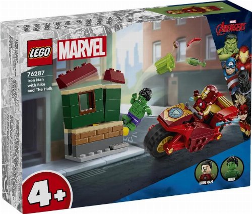 LEGO Marvel Super Heroes - Iron Man With Bike &
The Hulk (76287)