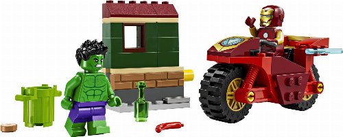 LEGO Marvel Super Heroes - Iron Man With Bike
& The Hulk (76287)