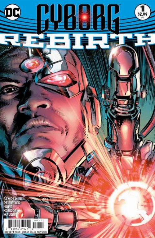 Τεύχος Κόμικ Cyborg - Rebirth #1