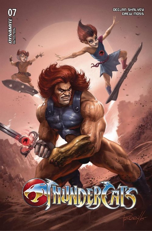 Τεύχος Κόμικ Thundercats #7 Foil Variant
Cover