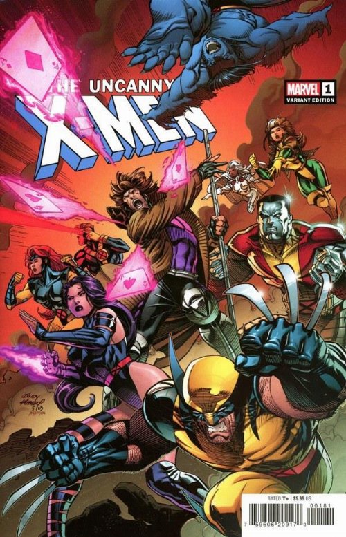 Τεύχος Κόμικ The Uncanny X-Men #1 Andy Kubert Variant
Cover