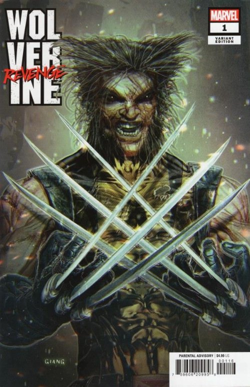 Wolverine: Revenge #1 (Of 5) 1:25 John Giang
Variant Cover