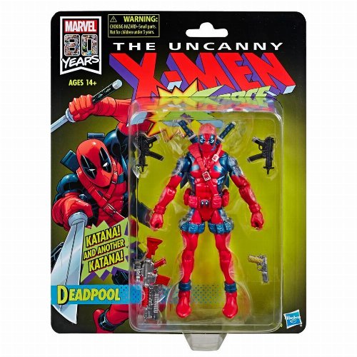 Marvel Legends: X-Men The Uncanny- Deadpool
(80th Anniversary) Action Figure (15cm)