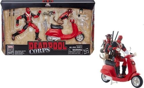 Marvel Legends: Deadpool Corps - Deadpool with Scooter
Φιγούρα Δράσης (15cm)