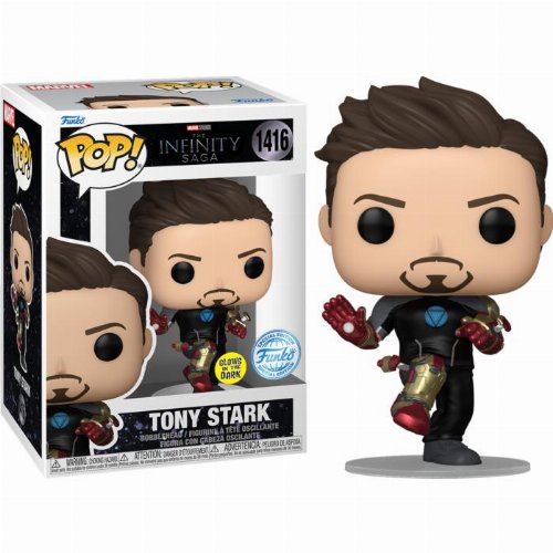 Figure Funko Pop! Marvel: Infinity Saga - Tony
Stark MK42 (GITD) #1416 (Exclusive)