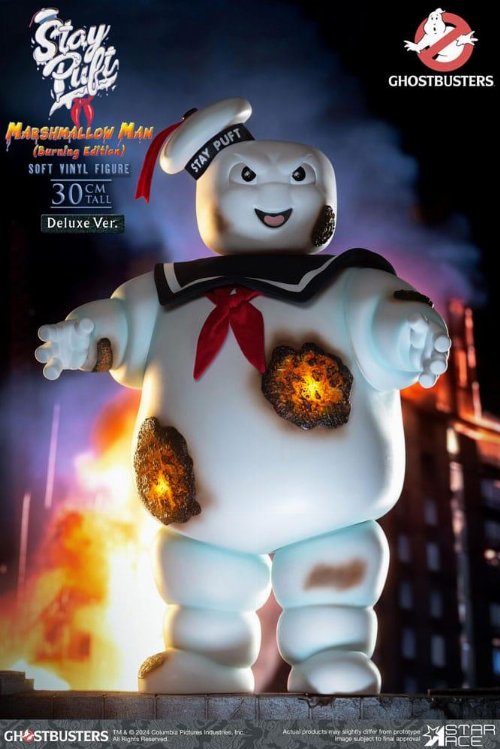 Ghostbusters - Marshmallow Man Burning Deluxe Soft
Vinyl Φιγούρα (30cm)