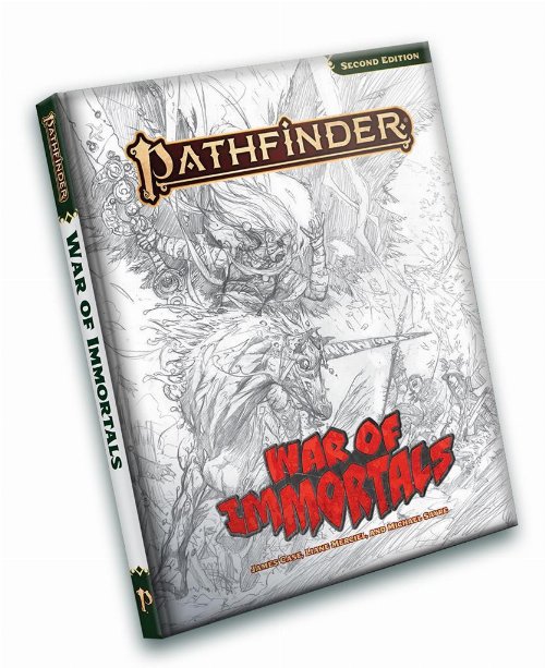 Pathfinder Roleplaying Game - War of Immortals (P2)
Sketch Cover Edition