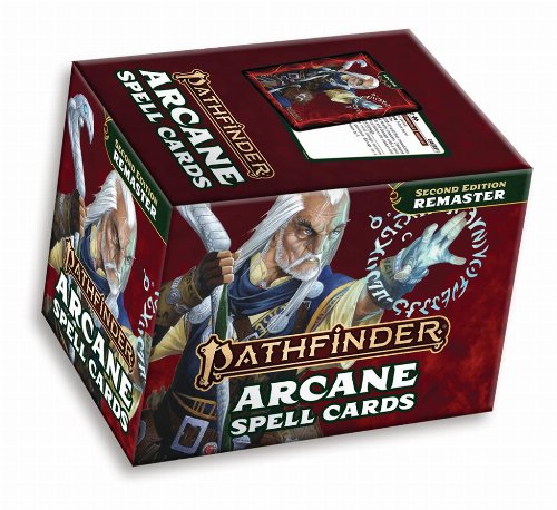 Pathfinder Roleplaying Game - Spell Cards:
Arcane (P2) Remastered