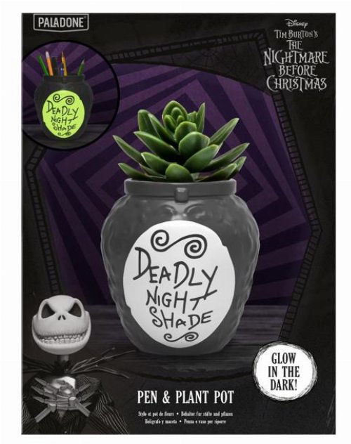 Disney: Nightmare Before Christmas - Deadly
Night Shade (Glow in the Dark) Plant and Pen
Pot